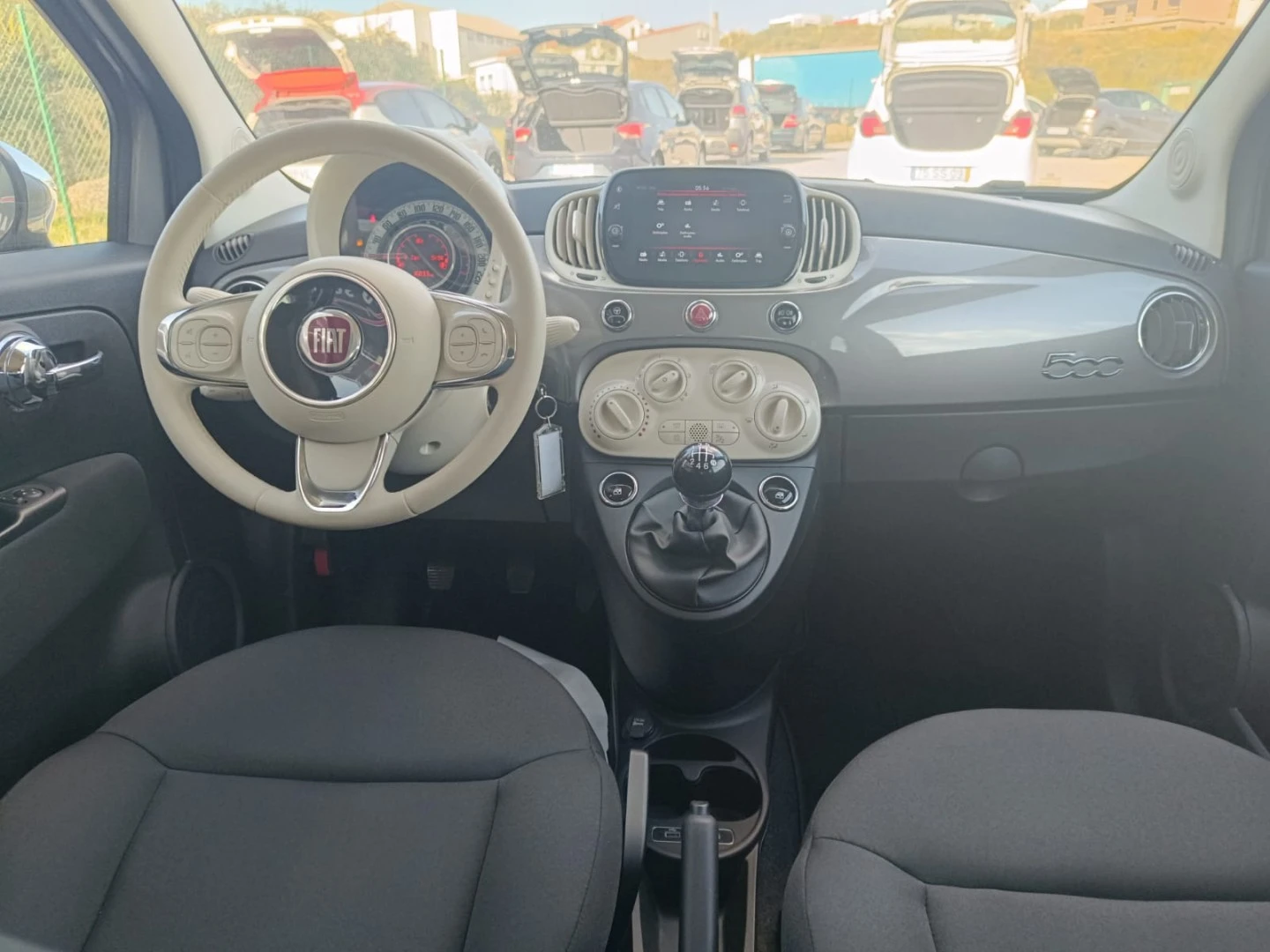 Fiat 500 Red