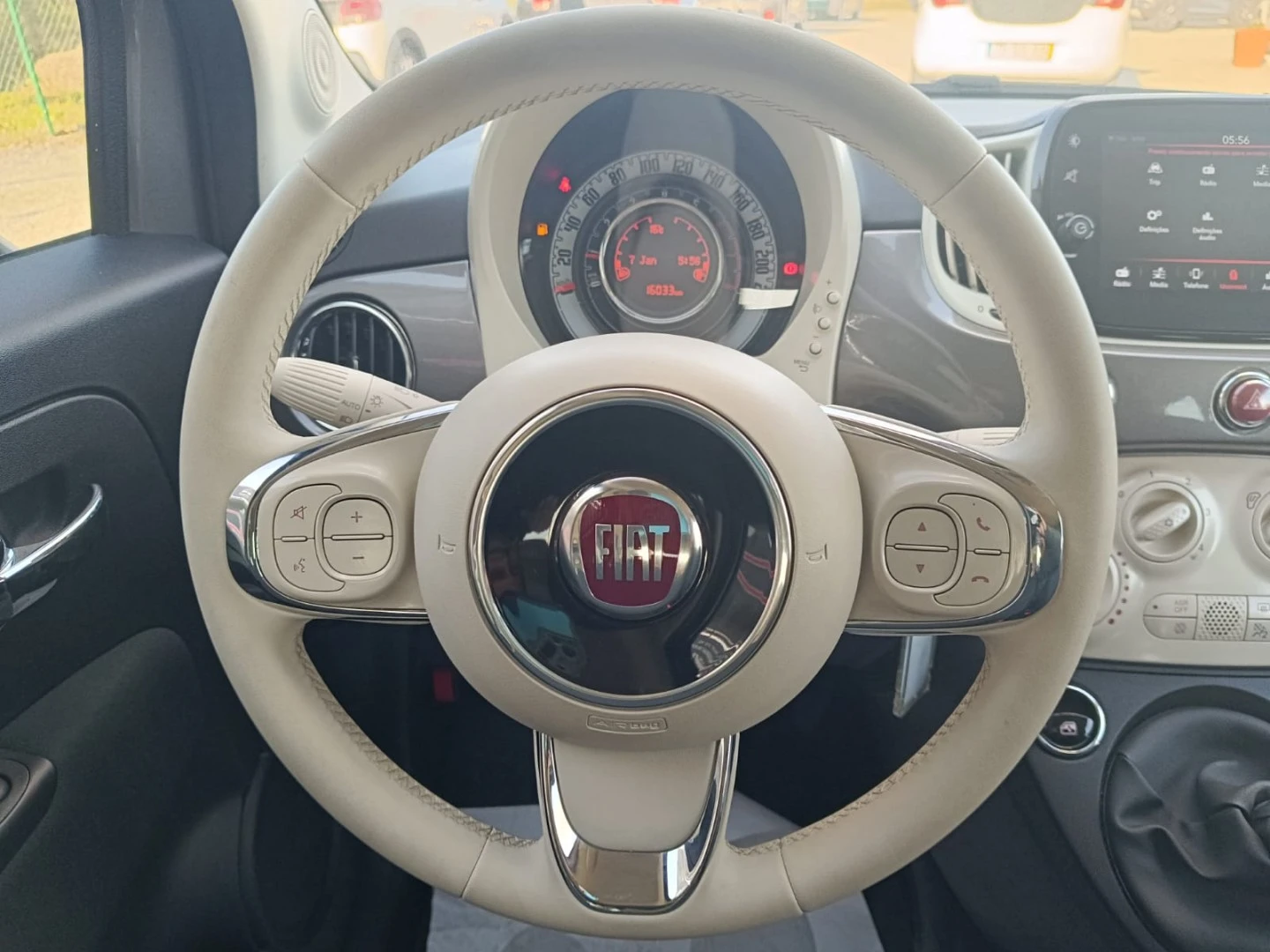 Fiat 500 Red