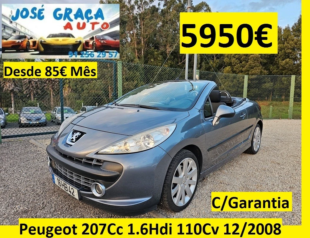 Peugeot 207 CC 1.6 HDi FAP Sport