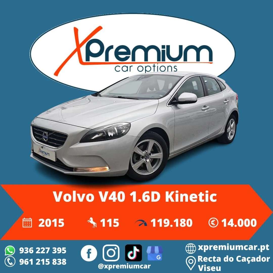 Volvo V40 1.6 D2 Kinetic