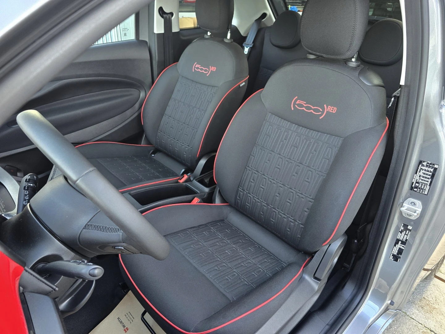 Fiat 500e (RED)
