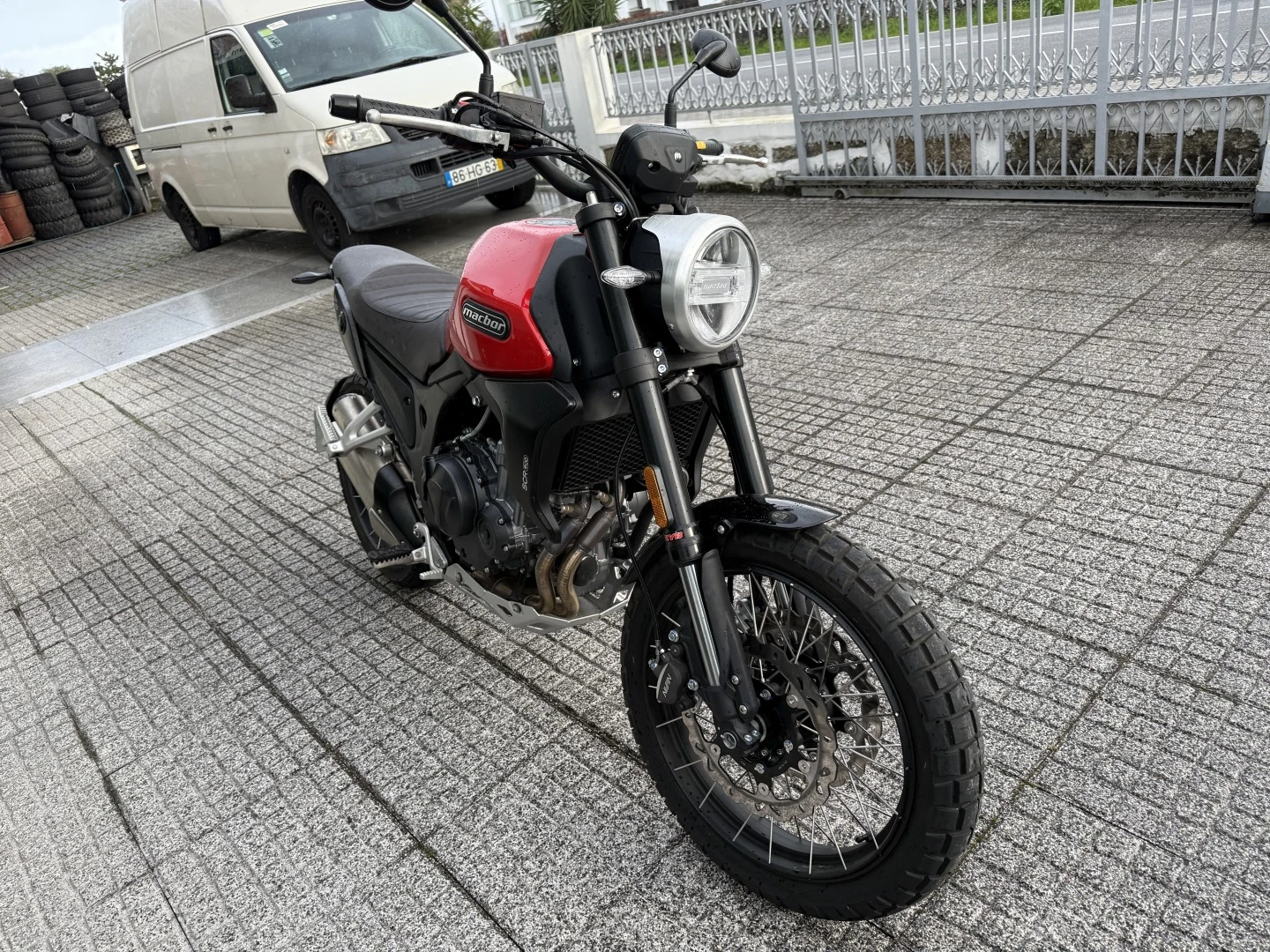 Macbor Eight Mile 500 Scrambler ZF 500