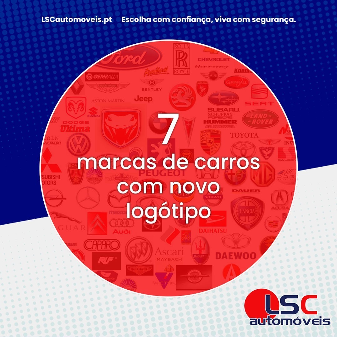 7‌ ‌Marcas‌ ‌de‌ ‌Carros‌ ‌com‌ ‌Novo‌ ‌Logótipo‌