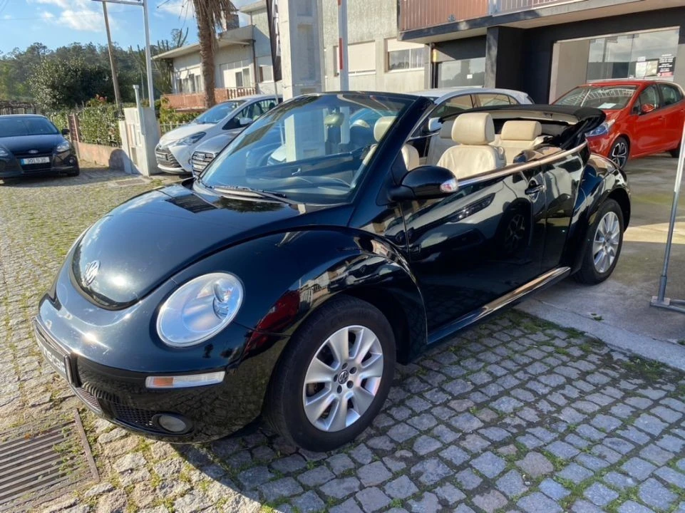 VW New Beetle Cabriolet 1.4 Top Couro