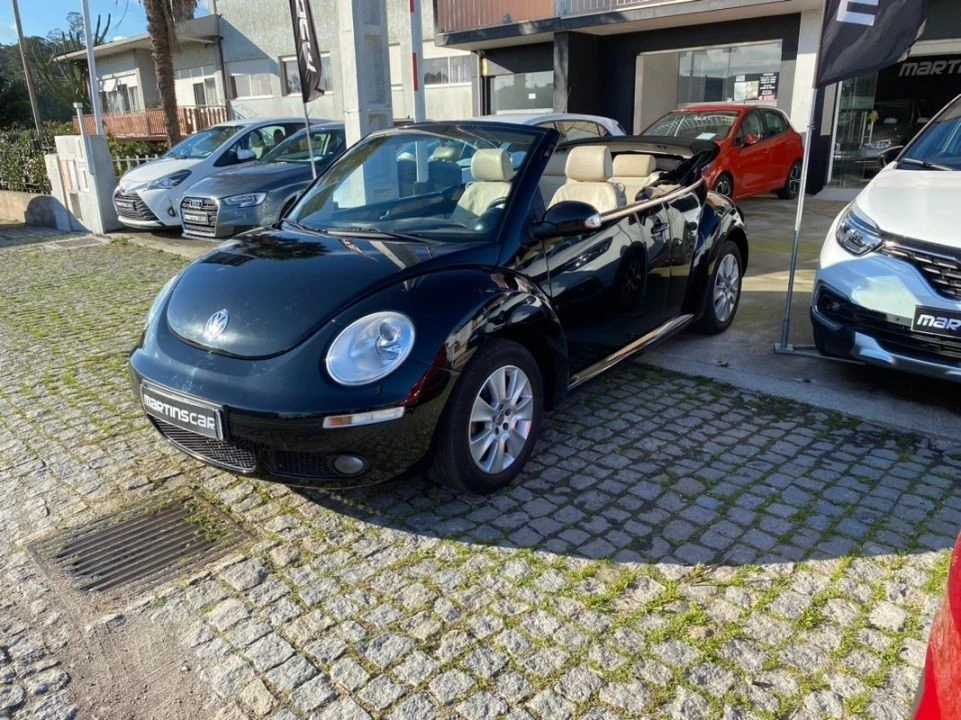 VW New Beetle Cabriolet 1.4 Top Couro