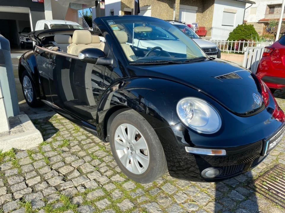 VW New Beetle Cabriolet 1.4 Top Couro