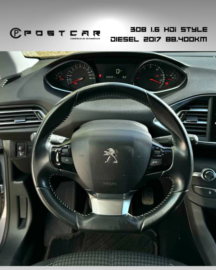 Peugeot 308 1.6 BlueHDi Style