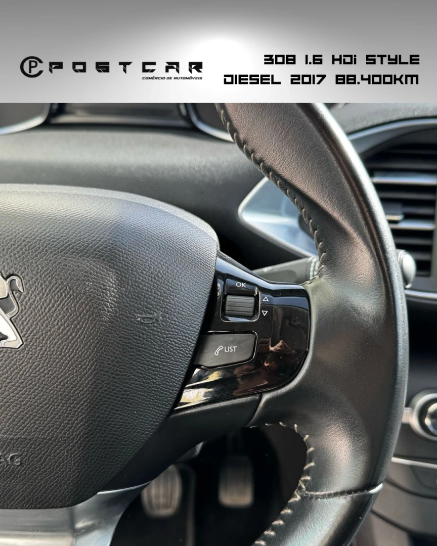 Peugeot 308 1.6 BlueHDi Style