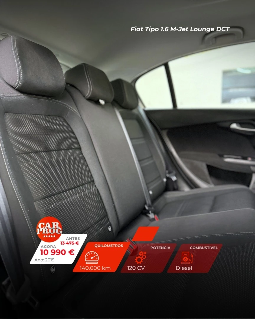 Fiat Tipo 1.6 M-Jet Lounge DCT