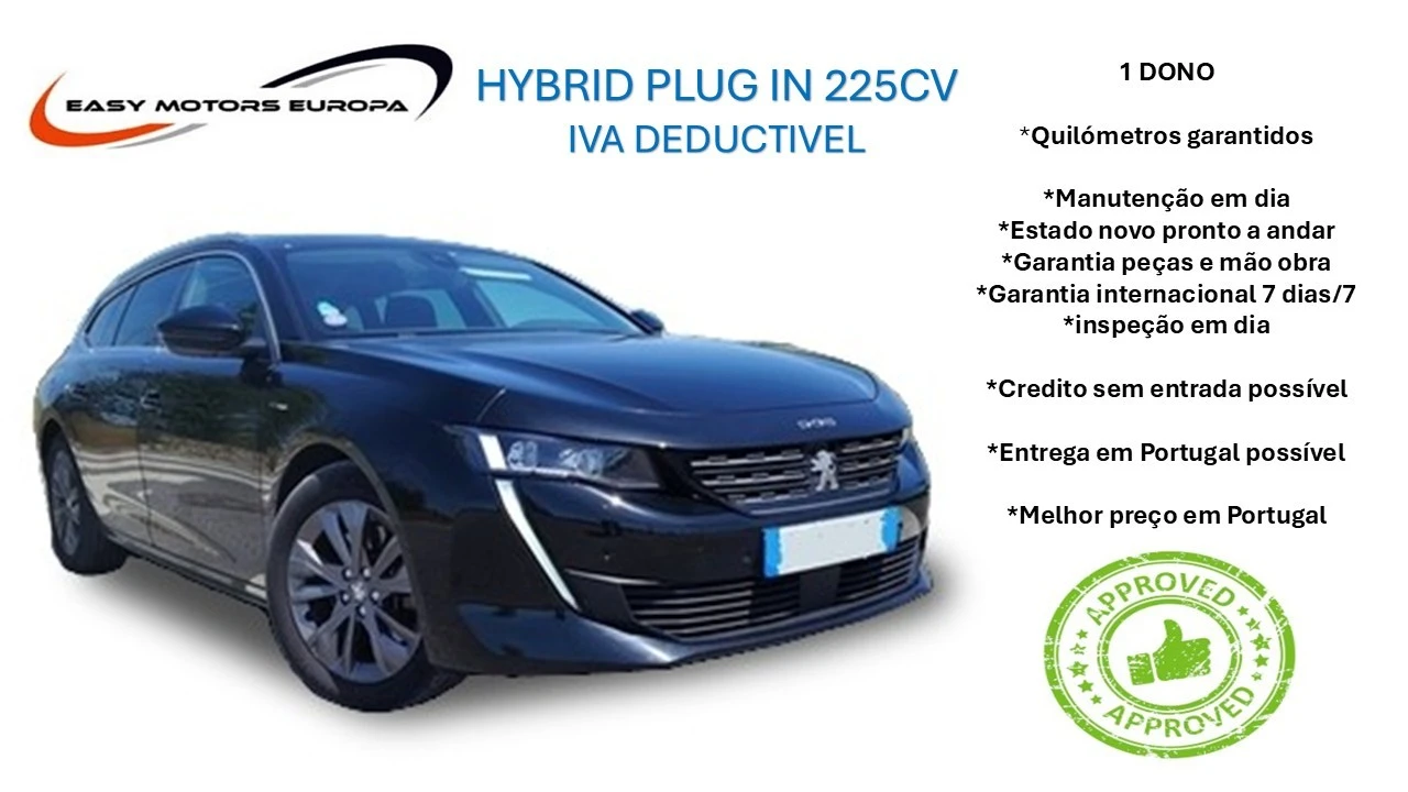 Peugeot 508 SW hybrid plug in 225 cv allure pack e-EAT8