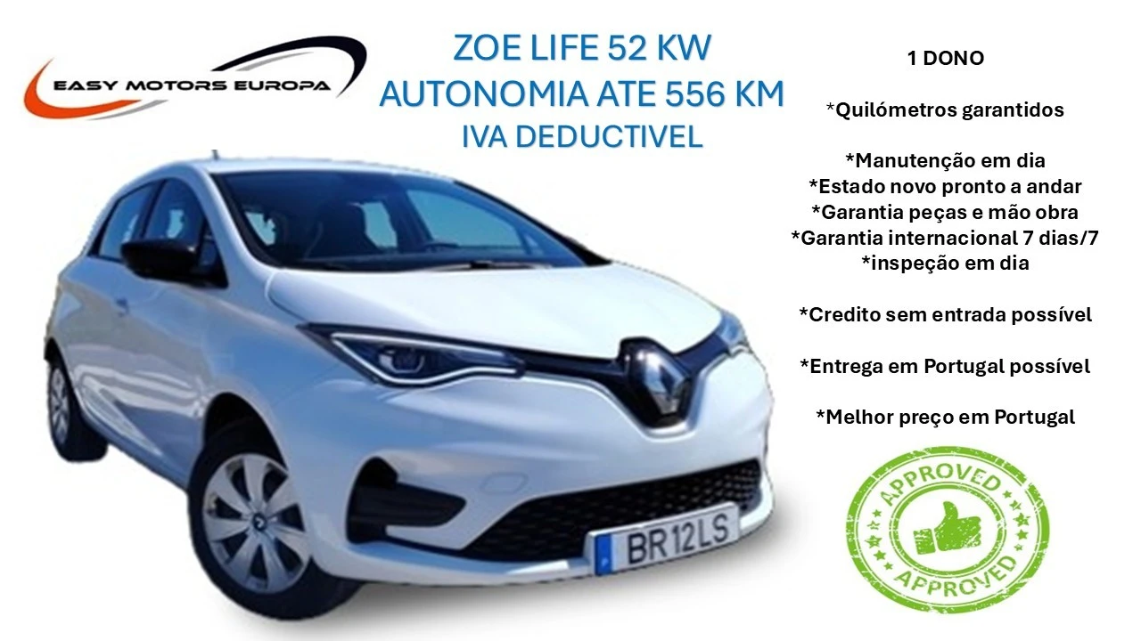 Renault Zoe LIFE 52 KW