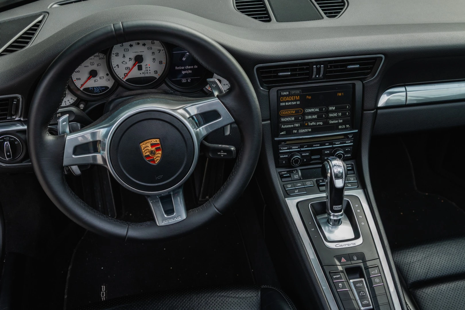 Porsche 911 (991) Carrera 4 Cabriolet PDK Black Edition