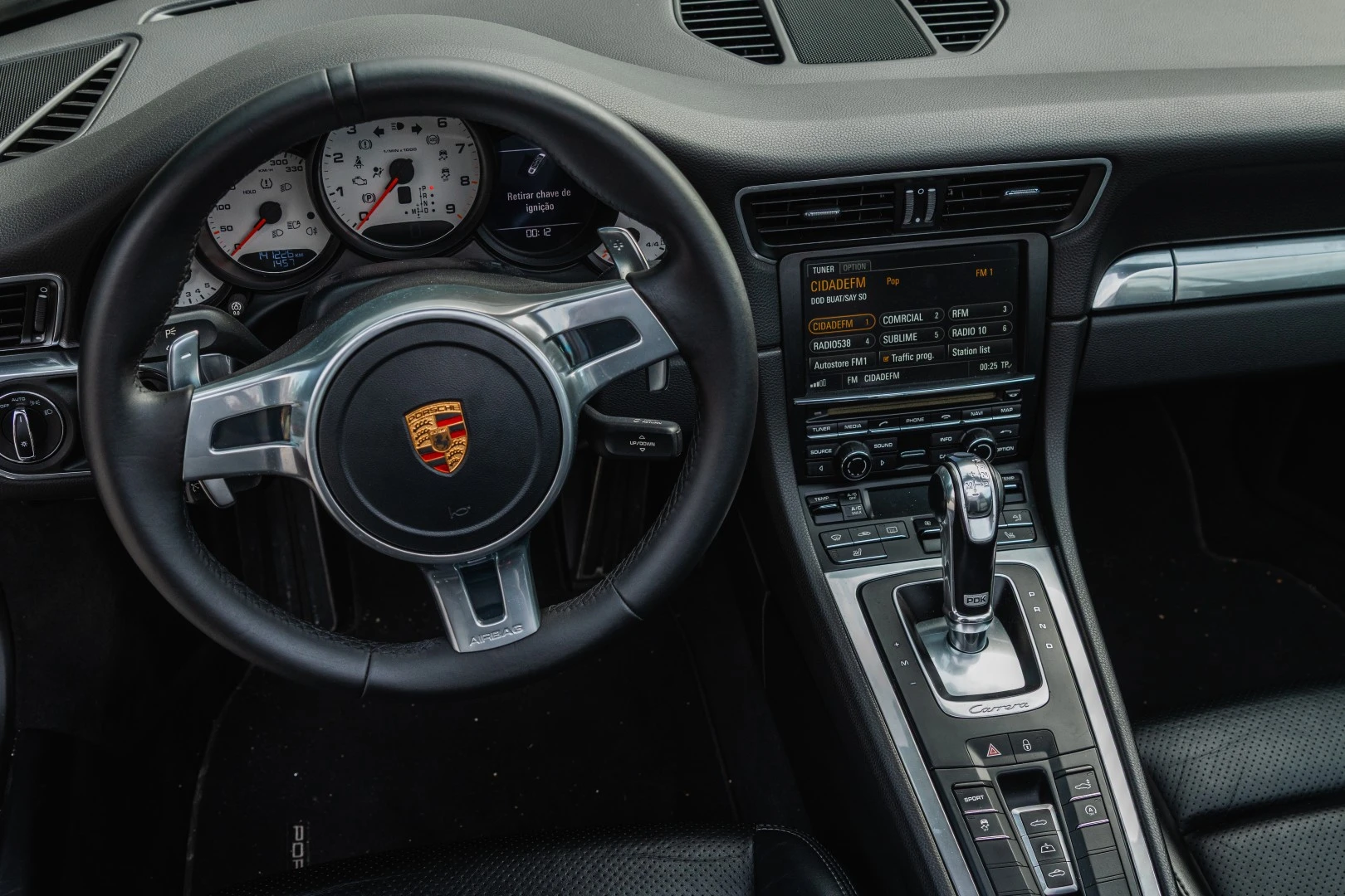 Porsche 911 (991) Carrera 4 Cabriolet PDK Black Edition